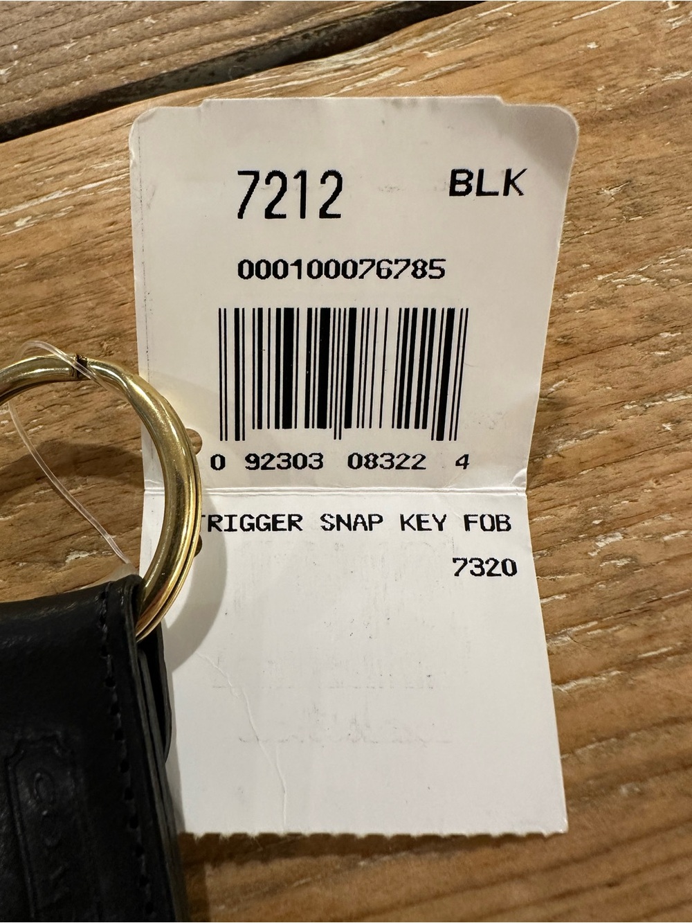 NWT || Vintage Coach Black Leather Trigger Snap - Picture 2 of 7